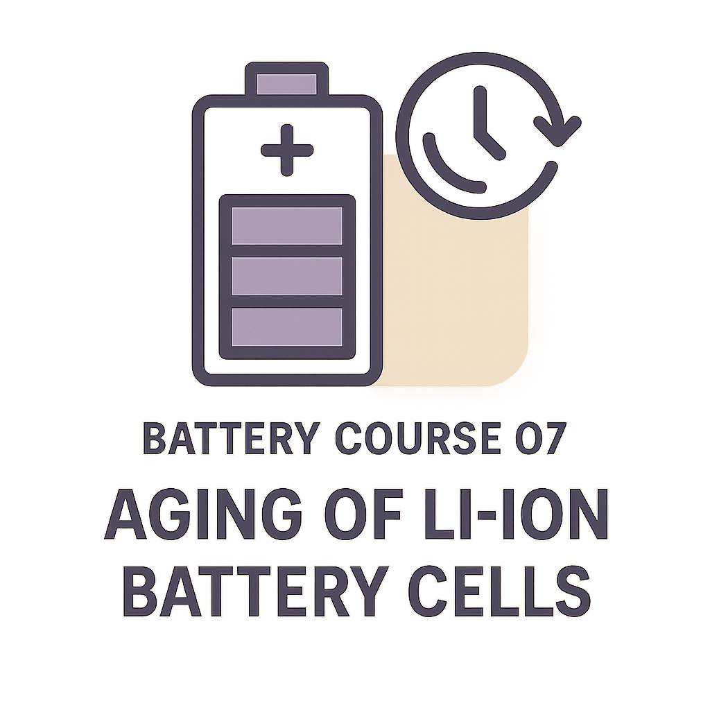 Battery Course 07 – Aging of Li-Ion battery cells