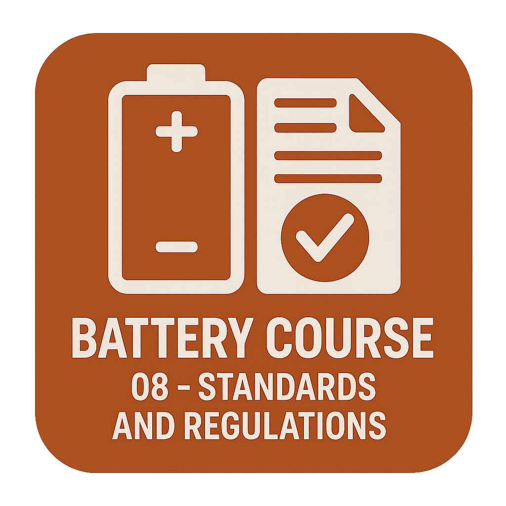 Battery Course 08 – Standards and Regulations