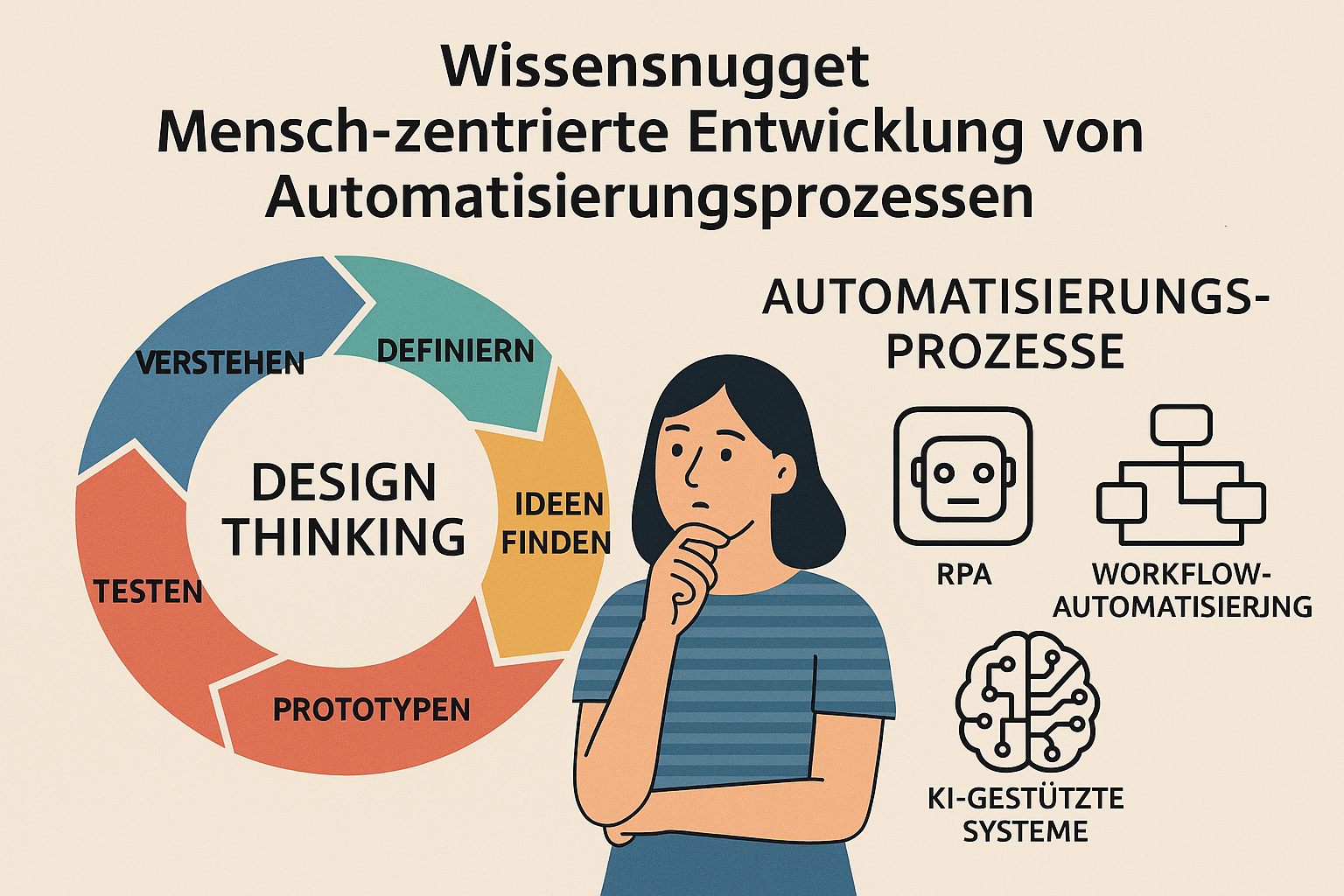 Mensch-zentrierte Entwicklung von Automatisierungsprozessen